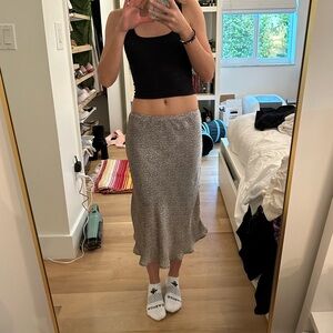 Sienna Sky midi cheetah print skirt